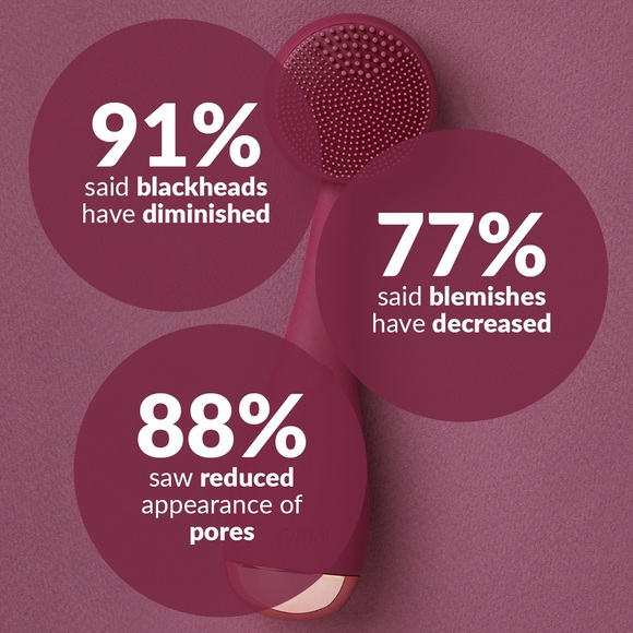 NIB PMD Clean Sonic Brush - Teal with brushed aluminum finish - Picture 2 of 7